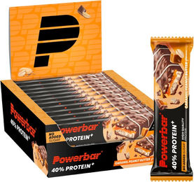 POWERBAR High Protein Riegel Karamell Erdnussbutter zuckerfrei – Bild 1 von 4