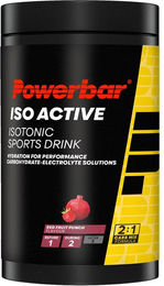 Powerbar Isoactive Isotonisches Sportgetränk Red Fruit Punch Pulver Vegan 600 g – Bild 1 von 5