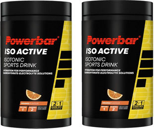 PowerBar Isoactive Orange Isotonisches Sportgetränk Pulver mit Elektrolyten 1200 g vegetarisch ohne Zusatzstoffe – Bild 1 von 6