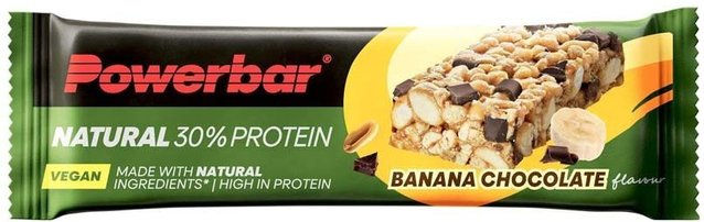 Powerbar NATURAL PROTEIN Riegel Banane-Schokolade vegan – Bild 1 von 4