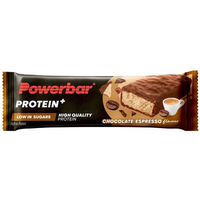 Produktbild von Powerbar Protein Plus Low Sugar Proteinriegel Schokolade Espresso vegetarisch