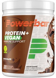 Powerbar Protein + Vegan Immune Support Mehrkomponenten Protein Pulver Schokolade 570 g – Bild 1 von 1