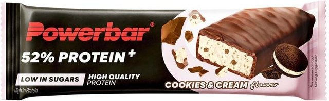 PowerBar Proteinriegel Cookies & Cream zuckerarm – Bild 1 von 4