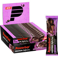 Produktbild von POWERBAR Proteinriegel Soft Core Dark Chocolate Brownie zuckerfrei