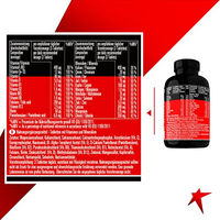 Produktbild von Powerstar Food A-Z Multivitamin Stack Hochdosiert Vegan 180 Tabletten für Sportler