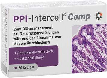 PPI-Intercell Comp Kapseln von Intercell-Pharma glutenfrei laktosefrei ohne Zusatzstoffe – Bild 1 von 1