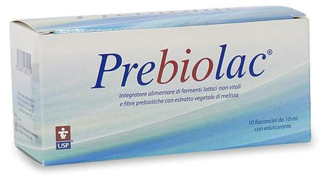 PREBIOLAC Union of Pharmaceutical Sciences Prebiotika Flüssigkeit pflanzlicher Ursprung für Erwachsene und Kinder 10 Fläschchen à 10 ml – Bild 1 von 1