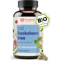 Produktbild von PregniVital BIO Bockshornklee Komplex mit Anis, Kümmel und Fenchel vegan Kapseln