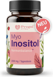 PregniVital Myo-Inositol Tabletten vegan und glutenfrei für Frauen, Schwangere und Stillende, 60 Stück – Bild 1 von 2