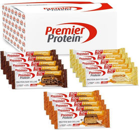 PREMIER PROTEIN Deluxe Proteinriegel Multiflavourbox – Bild 1 von 2