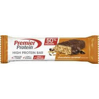 Produktbild von Premier Protein High Protein Riegel Schokolade Caramel mit 50% Protein
