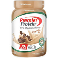 Produktbild von Premier Protein Whey 100% Protein Pulver Café Latte zuckerfrei 680 g