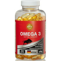 Produktbild von Premium Omega-3 Kapseln mit 2000 mg Fischöl hochdosiert ohne künstliche Zusatzstoffe 200 Stück