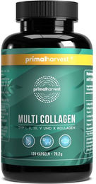 Primal Harvest Multi-Collagen Hochdosiert Complex Vegan Kapseln mit Typ I, II, III, V und X 120 Stück – Bild 1 von 3