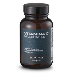 Principium Vitamin C Lutschtabletten mit Acerola und Hagebutte vegan 120 Stück – Bild 1 von 1