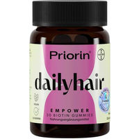 Produktbild von Priorin Dailyhair Empower Gummies mit Zink, Biotin und Selen, 30 Stück