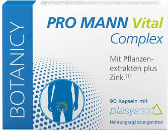 PRO MANN Vital Complex mit Plasys 300 Kapseln vegan glutenfrei laktosefrei für Männer und Erwachsene – Bild 1 von 2
