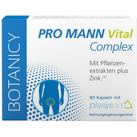 Produktbild von PRO MANN Vital Complex mit Plasys 300 Kapseln vegan glutenfrei laktosefrei für Männer und Erwachsene