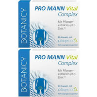 Produktbild von PRO MANN Vital Complex mit Plasys 300 Kapseln vegan glutenfrei laktosefrei ohne Zusatzstoffe