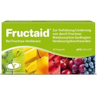 Produktbild von Pro Natura Fructaid Kapseln vegan vegetarisch 60 Stück