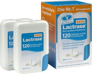 Pro Natura Lactase Tabletten 240 Stück – Bild 1 von 2
