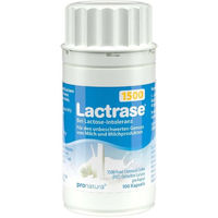 Produktbild von Pro Natura Lactrase 1.500 FCC Laktase Kapseln 100 Stück