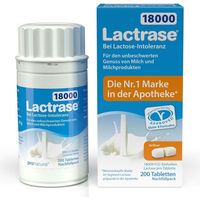 Produktbild von Pro Natura Lactrase 18.000 Laktase Tabletten vegan 100 Stück
