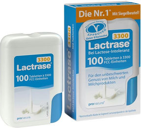 Pro Natura Lactrase 3.300 FCC Tabletten – Bild 1 von 2