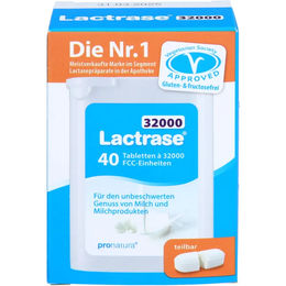 Pro Natura Lactrase 32.000 FCC Tabletten 40 Stück – Bild 1 von 2