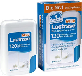 Pro Natura Lactrase 6.000 FCC Tabletten – Bild 1 von 3