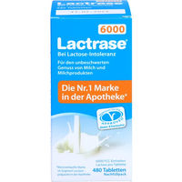 Produktbild von Pro Natura Lactrase 6.000 FCC Tabletten Nachfüllpack 480 Stück