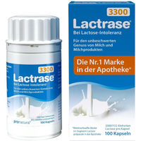 Produktbild von Pro Natura Lactrase Kapseln mit Laktase 100 Stück