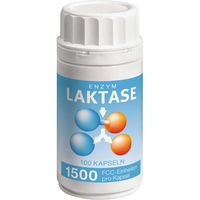 Produktbild von Pro Natura Laktase 1500 FCC Enzym Kapseln 100 Stück