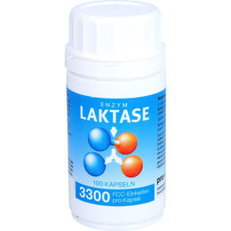 Pro Natura Laktase 3300 FCC Enzym Kapseln glutenfrei 100 Stück – Bild 1 von 1