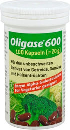 Pro Natura Oligase 600 Multi-Enzym-Komplex vegan Kapseln 100 Stück – Bild 1 von 2
