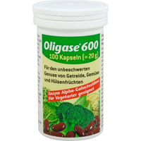 Produktbild von Pro Natura Oligase 600 Multi-Enzym-Komplex vegan Kapseln 100 Stück