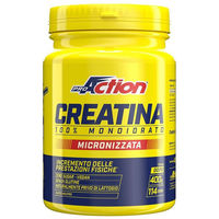 Produktbild von Proaction Kreatin Monohydrat Pulver 400 g glutenfrei und laktosefrei