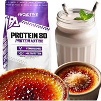 Produktbild von ProActive Molkenproteinkonzentrat WPC 80 Eiweißpulver Crème brûlée 700g