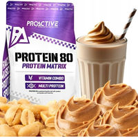 Produktbild von ProActive Molkenproteinkonzentrat WPC 80 Eiweißpulver Erdnussbutter 700g