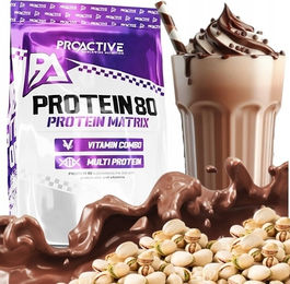ProActive Molkenproteinkonzentrat WPC 80 Eiweißpulver Schokolade und Pistazie 2,25 kg – Bild 1 von 3