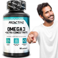 Produktbild von Proactive Omega 3+ Ultra Konzentrat mit 500 mg EPA und 250 mg DHA in 90 Kapseln