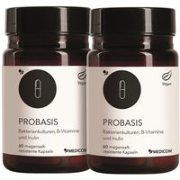 Produktbild von PROBASIS B-Komplex magensaftresistente Kapseln vegan glutenfrei laktosefrei 120 Stück