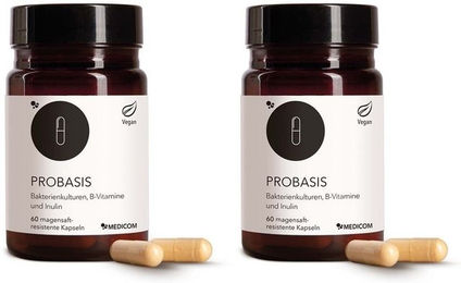 PROBASIS magensaftresistente Kapseln vegan glutenfrei laktosefrei – Bild 1 von 1