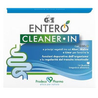 Produktbild von Prodeco Pharma GSE ENTERO CLEANER Nahrungsergänzungsmittel mit resistenter Stärke, Aloe, Malve und Limette, glutenfrei, 14 Sticks