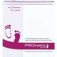Produktbild von Profertil Kapseln für Frauen, Schwangere und Stillende, zuckerfrei, 3 Monatsvorrat