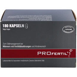 PROFERTIL Kapseln von Lenus Pharma vegan laktosefrei und glutenfrei 180 Stück – Bild 1 von 2