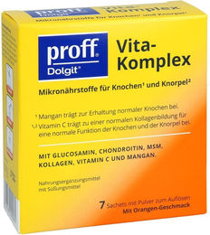 PROFF Dolgit Vita-Komplex B-Komplex Pulver Sachets von Dr. Theiss Naturwaren – Bild 1 von 1