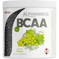 Produktbild von ProFuel Alphaminos BCAA Pulver vegan zuckerfrei ohne Zusatzstoffe