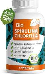 ProFuel Bio Spirulina und Chlorella Superfood-Mischung Bio Tabletten – Bild 1 von 3