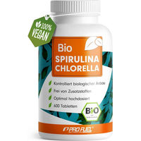 Produktbild von ProFuel Bio Spirulina und Chlorella Superfood-Mischung Bio Tabletten